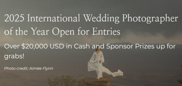 International Wedding Photographer of the Year Awards 2025 (IWPOTY)